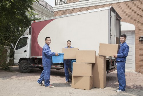 Removal team preparing a home move in Beckenham
