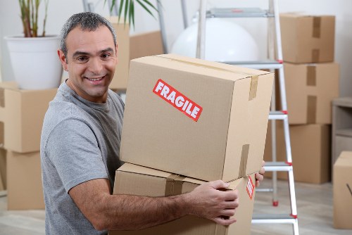 Business and household moving support with a removals van in Beckenham