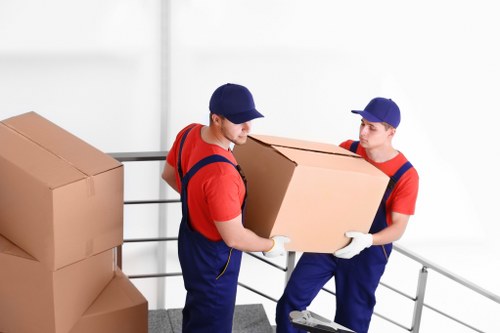 Office removals team planning a business relocation in Beckenham