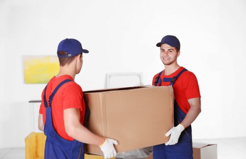 Man and van removals service in Beckenham with a local moving vehicle