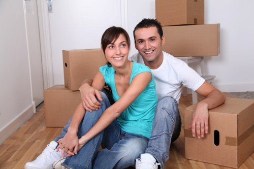 Careful handling of furniture during a house removal