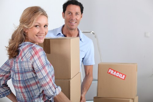 A local removals van supporting a home or office move in Beckenham